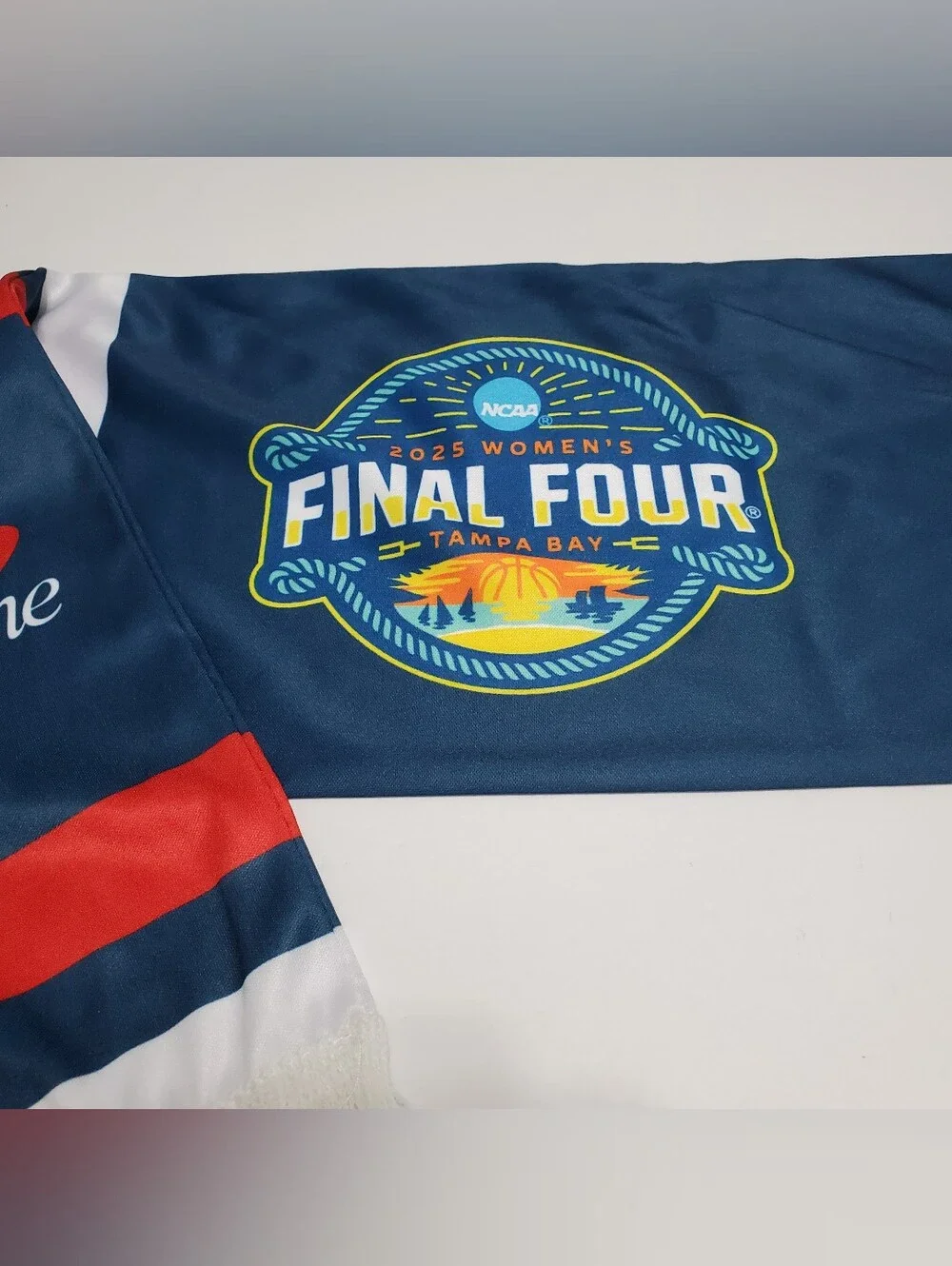 NCAA 2025 Women's Basketball Final Four Multicolor Unisex Scarf 52x7.25